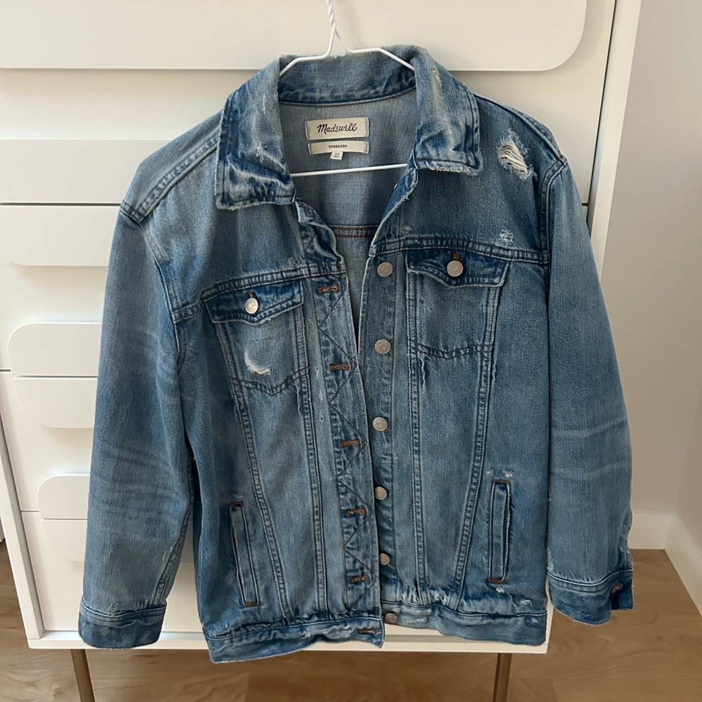 Madewell denim jacket, size XS